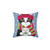 Cozy Winter Cat Tuxedo Pillow