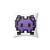 Alien Monster Emoji Throw Pillow