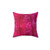 Fuchsia Flower Decorative Pillow