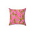 Preppy Modern Contemporary Tiger Print Pillow