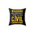 Funny Civil Engineer Pillow