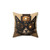 Steampunk Cat Decorative Pillow