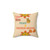 Retro Art Chicken Grease Pillow with Vintage Artwork