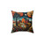 Colorful Folk Art Pillow