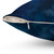 Deep Blue Watercolor Pattern Accent Pillow