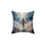 Christian Rapture Ready Pillow with Jesus in Clouds