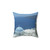 Greek Island Church Pillow