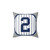 Derek Jeter #2 Jersey Number Pillow - New York Yankees Merchandise