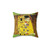 The Kiss Liebespaar Decorative Pillow featuring Gustav Klimt's famous painting