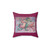 Flower Dragon Pillow - Whimsical, Cute Decor