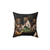 Gambling Boxer Dog Pillow