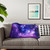 Purple Blue Galaxy Nebula Sherpa Blanket - Cozy Space Decor