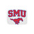 SMU Blue and Red Peruna Sherpa Blanket