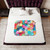 Colorful Hexagon Sherpa Blanket with Crystal Bohemian Honeycomb Design