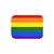 LGBTQ Pride Sherpa Blanket with Rainbow Flag Design