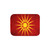 Macedonia Sherpa Blanket with National Flag Design