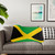 Jamaican Flag Sherpa Blanket