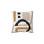 Abstract mid-century modern art pillow