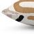 Abstract mid-century modern art pillow