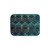 Teal and Gold Arrows Pattern Sherpa Blanket