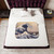 The Great Wave off Kanagawa Sherpa Blanket