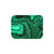 Malachite Green Faux Marble Sherpa Blanket
