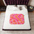 Abstract pink and orange paint brush effect Sherpa blanket