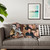 Hayden Christensen Photo Collage Sherpa Blanket