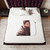 Cute Sherpa Blanket with Dylan O'Brien Napping Design