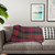 Modern MacDonald Tartan Sherpa Blanket