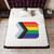 Progress Pride Sherpa Blanket