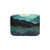 Indigo Mountains Sherpa Blanket with Nature-Inspired Design