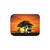 Wild Animals Sherpa Blanket featuring African Savanna Sunset