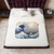 Hokusai's The Great Wave Sherpa Blanket
