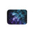 Teal Purple Galaxy Nebula Sherpa Blanket