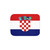 Croatia Flag Sherpa Blanket