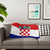 Croatia Flag Sherpa Blanket