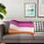 New Lesbian Pride Sherpa Blanket