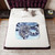 Cozy Alpine Sherpa Blanket featuring a snow leopard design