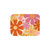 Retro 60s 70s Floral Pattern Sherpa Blanket