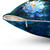 Monet Water Lilies Deep Blue Decorative Pillow