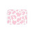 Pastel Pink Cow Print Sherpa Blanket