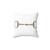 Snaffle Bit Decorative Pillow