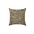 Neverland Map Vintage Pillow