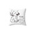 Stitch Pillow - Soft, Decorative Disney Cartoon Cushion