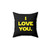 I Love You. I Know (I Love You) Pillow