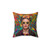 Frida Kahlo Inspired Sunglasses Decorative Pillow
