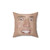 Nicholas Cage Face Pattern Decorative Pillow