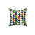 Retro 60s Mid Century Modern Throw Pillow