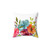 Bright Floral Watercolor Peonies Pillow